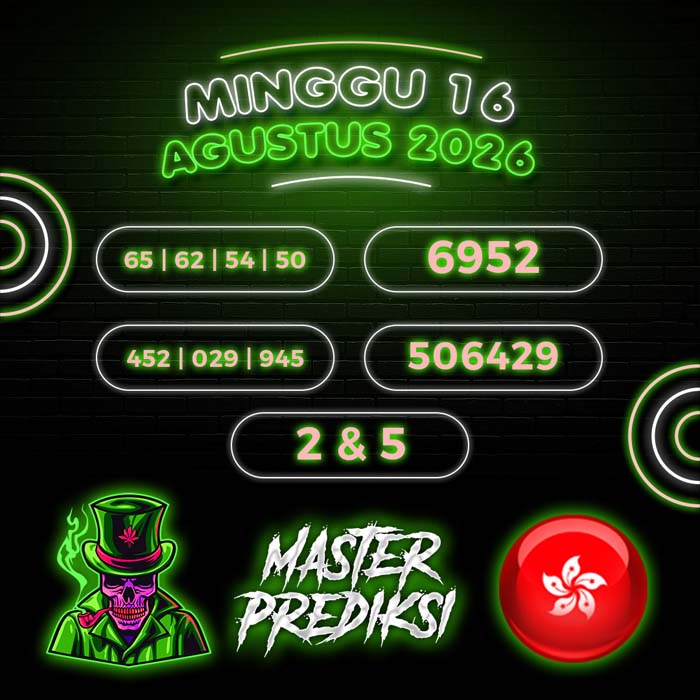 master prediksi HONGKONG 16-Aug-2026