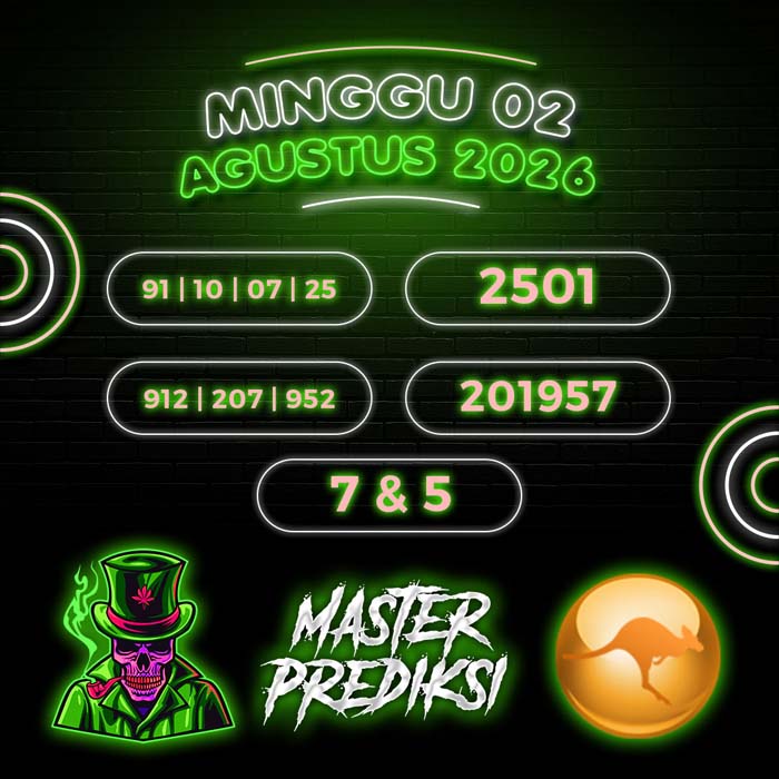 master prediksi SYDNEY 2-Aug-2026
