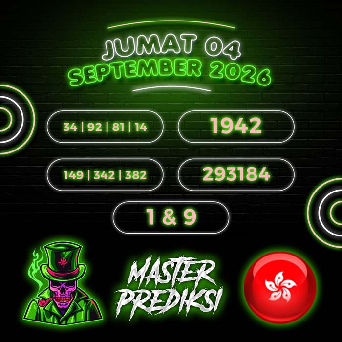 master prediksi HONGKONG 4-Sep-2026